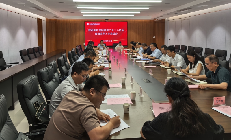陜西地礦集團(tuán)召開(kāi)深化產(chǎn)業(yè)工人隊(duì)伍建設(shè)改革工作推進(jìn)會(huì)