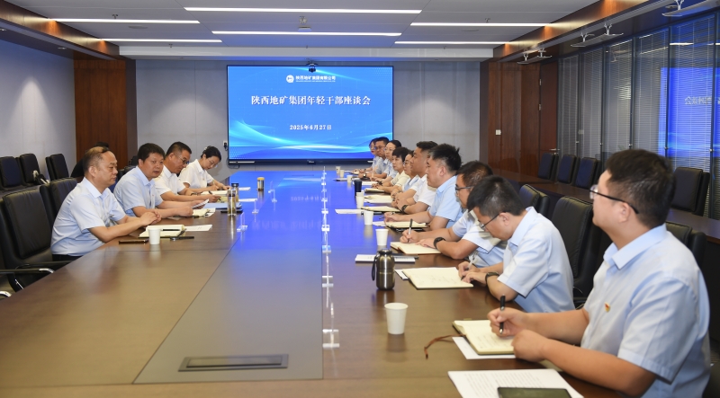 陜西地礦集團(tuán)召開(kāi)年輕干部座談會(huì)
