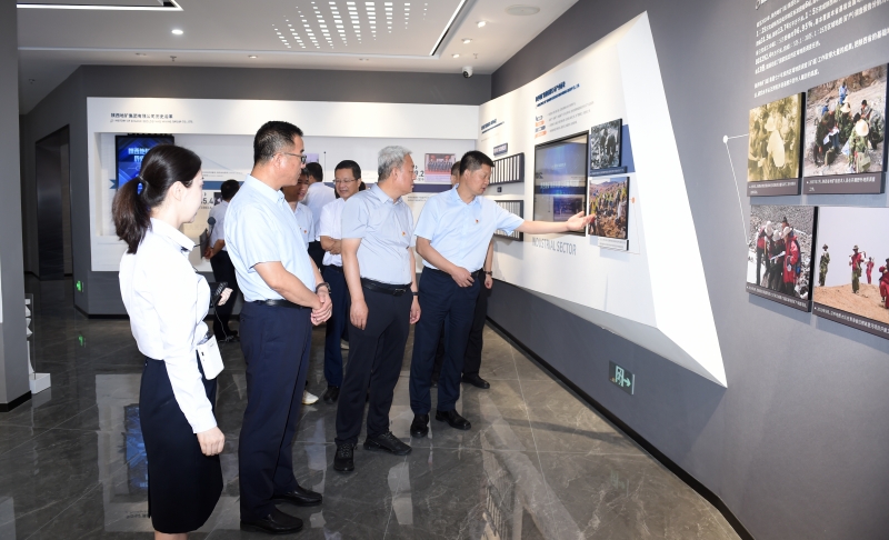 陜西省科學(xué)技術(shù)協(xié)會(huì) 陜西地礦集團(tuán)開(kāi)展聯(lián)學(xué)共建暨“七一”主題黨日活動(dòng)